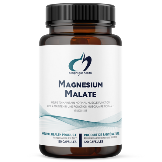 120 Capsules | Designs For Health Magnesium Malate
