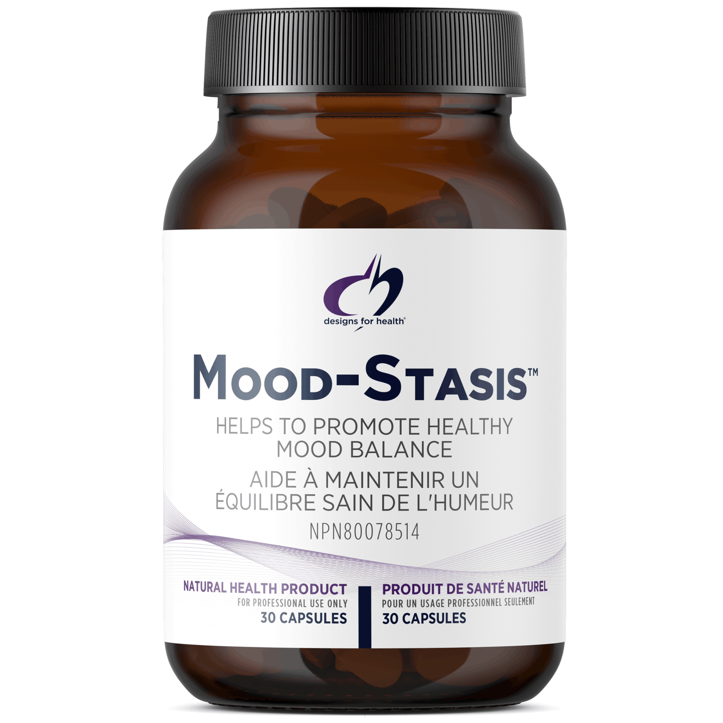 30 Capsules | Designs for Health Mood-Stasis