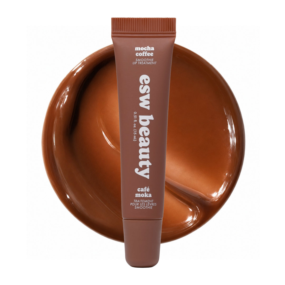 ESW Beauty Smoothie Lip Treatment, Mocha Coffee