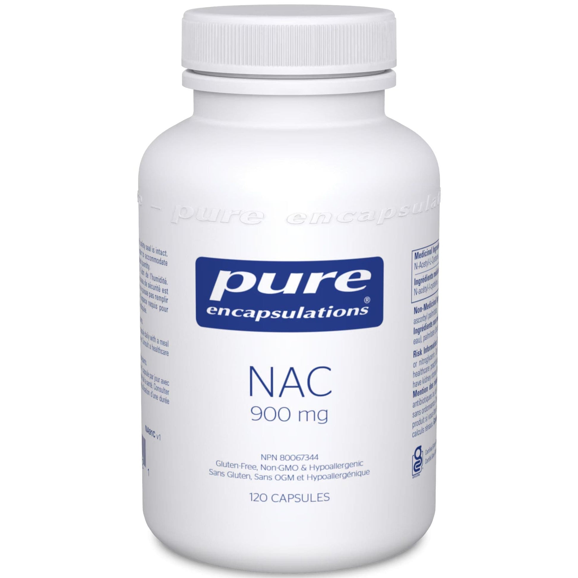 120 Capsules | Pure Encapsulations NAC 900mg