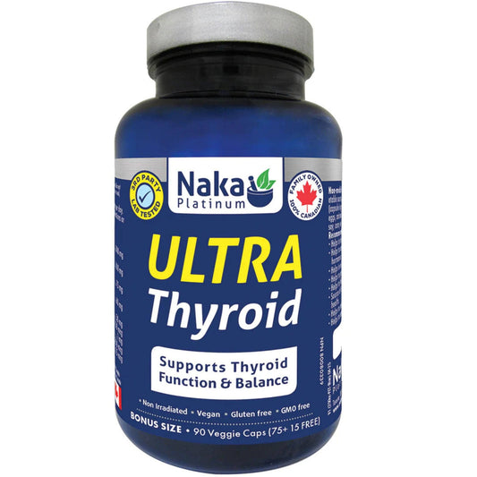 NAKA Platinum Ultra Thyroid, 90 Vegetable Capsules