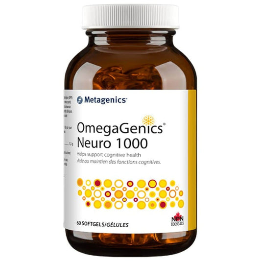 Metagenics OmegaGenics Neuro 1000, 60 Softgels