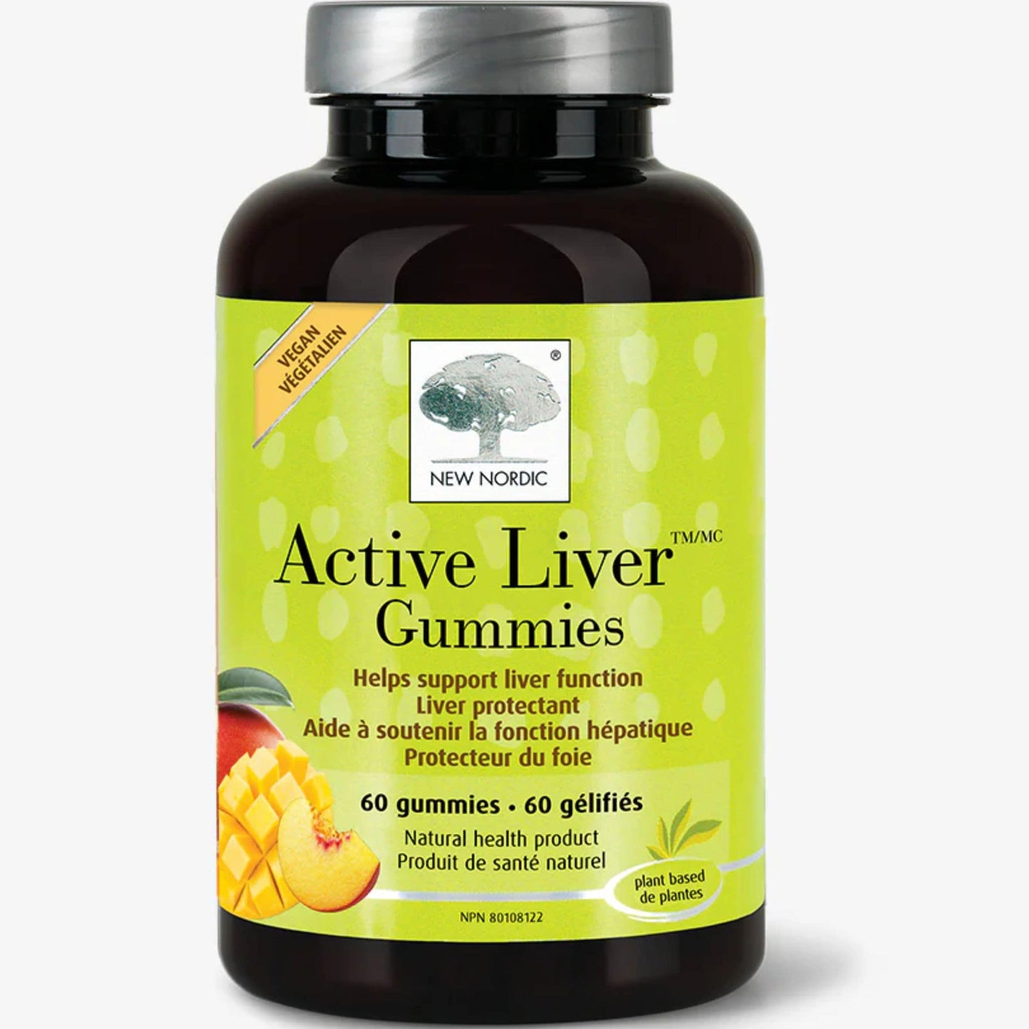 60 Vegan Gummies | New Nordic Active Liver Gummies
