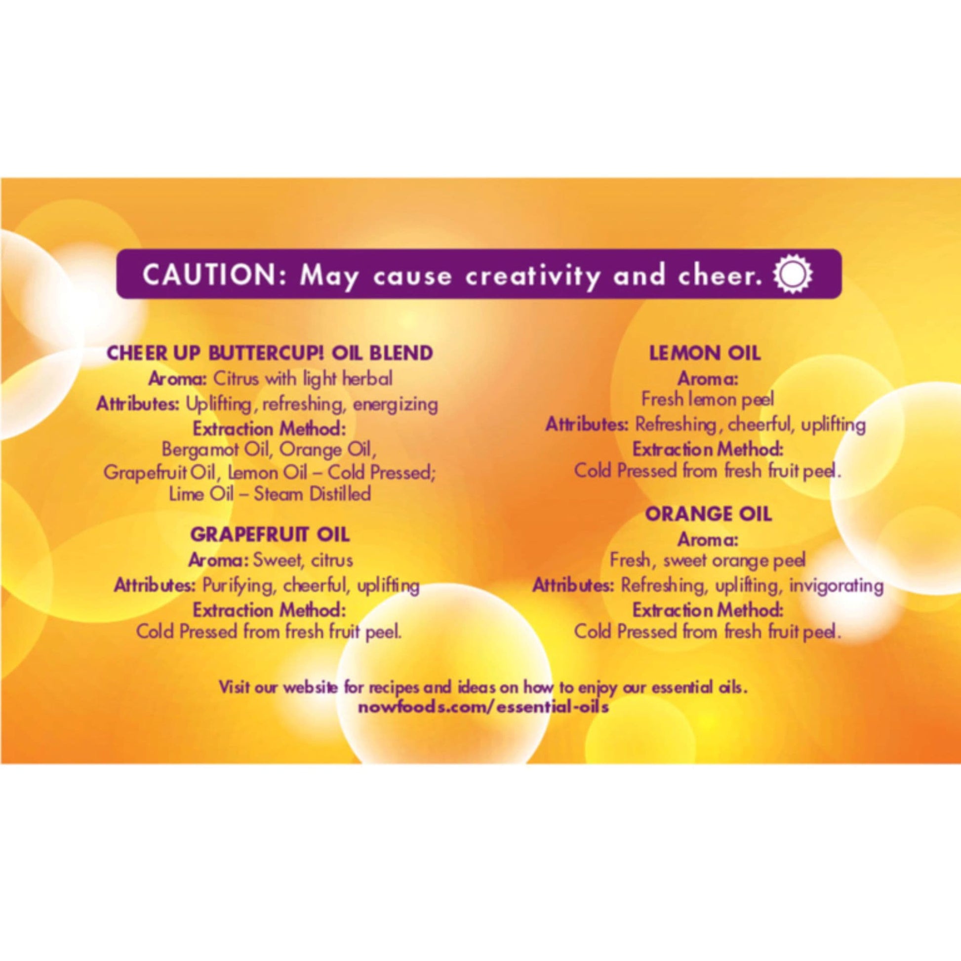 4x10mL | NOW Solutions Put Some Pep In Your Step Uplifting Essential Oils Kit