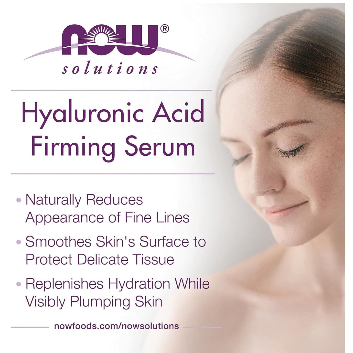 30mL | NOW Solutions Firming Hyaluronic Serum