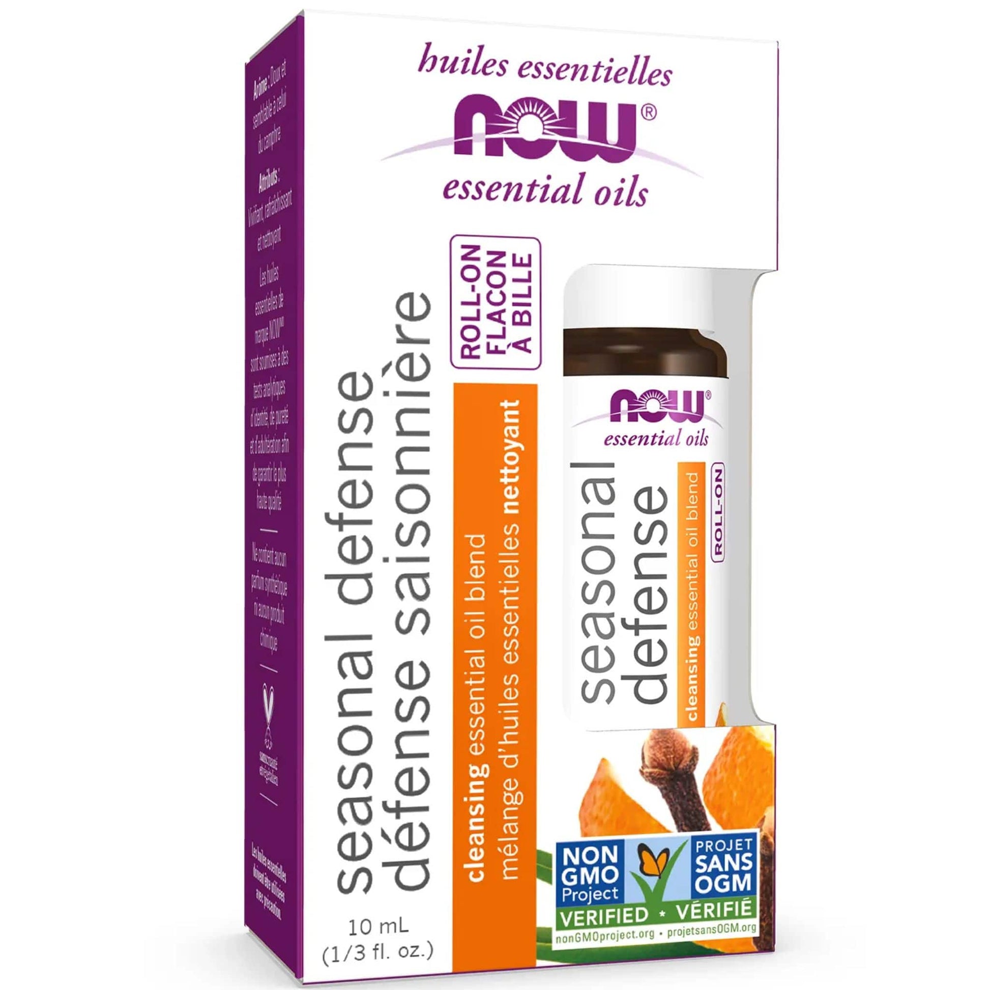 10mL | NOW Seasonal Defense Essential Oil Blend Roll-On
