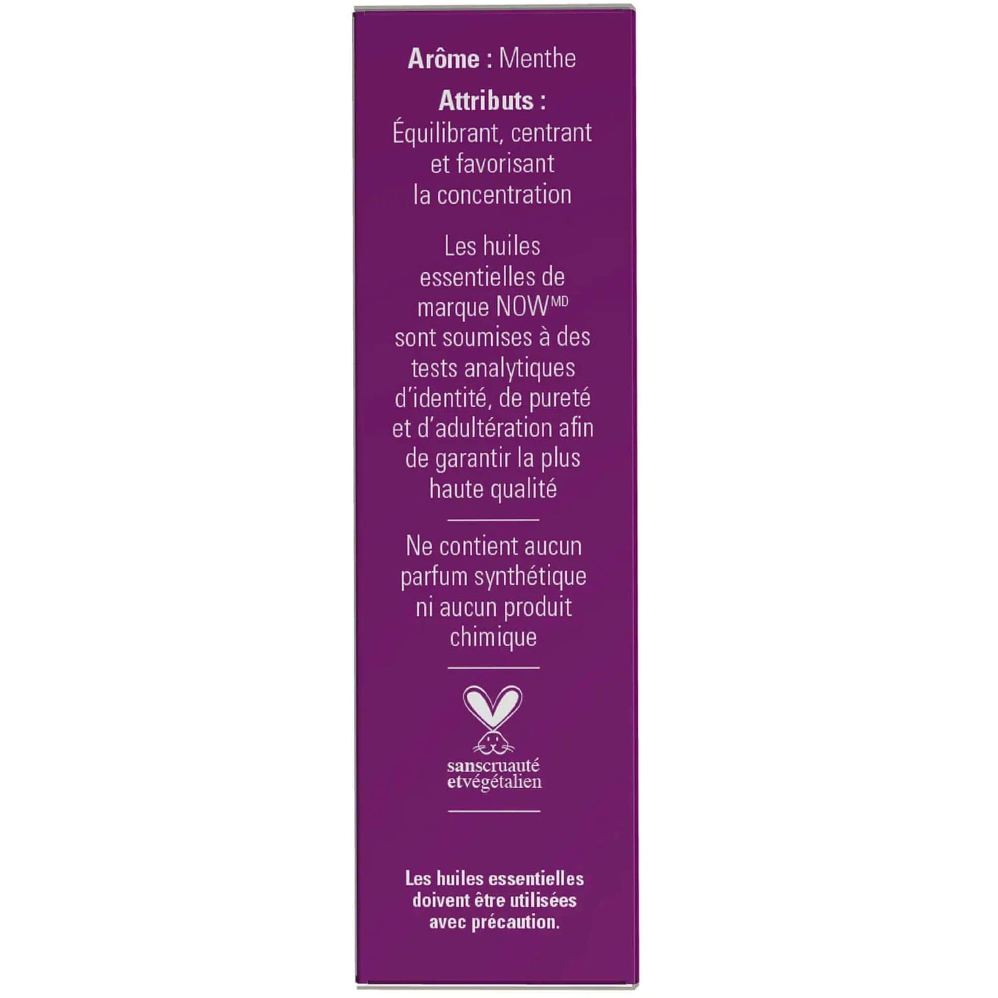 10mL | NOW Organic Mind That Energy Essential Oil Blend Roll-On