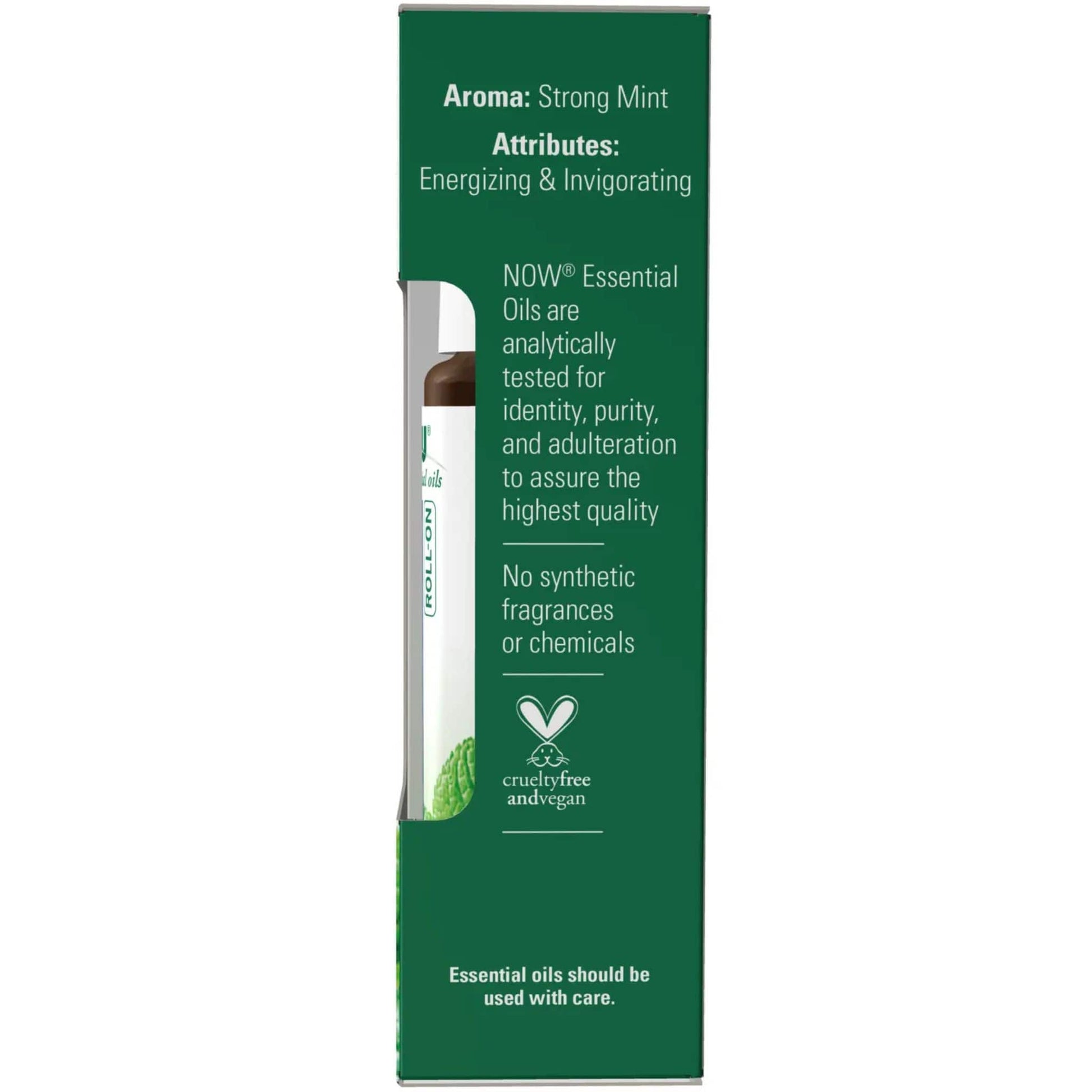 10mL | NOW Organic Peppermint Essential Oil Roll-On