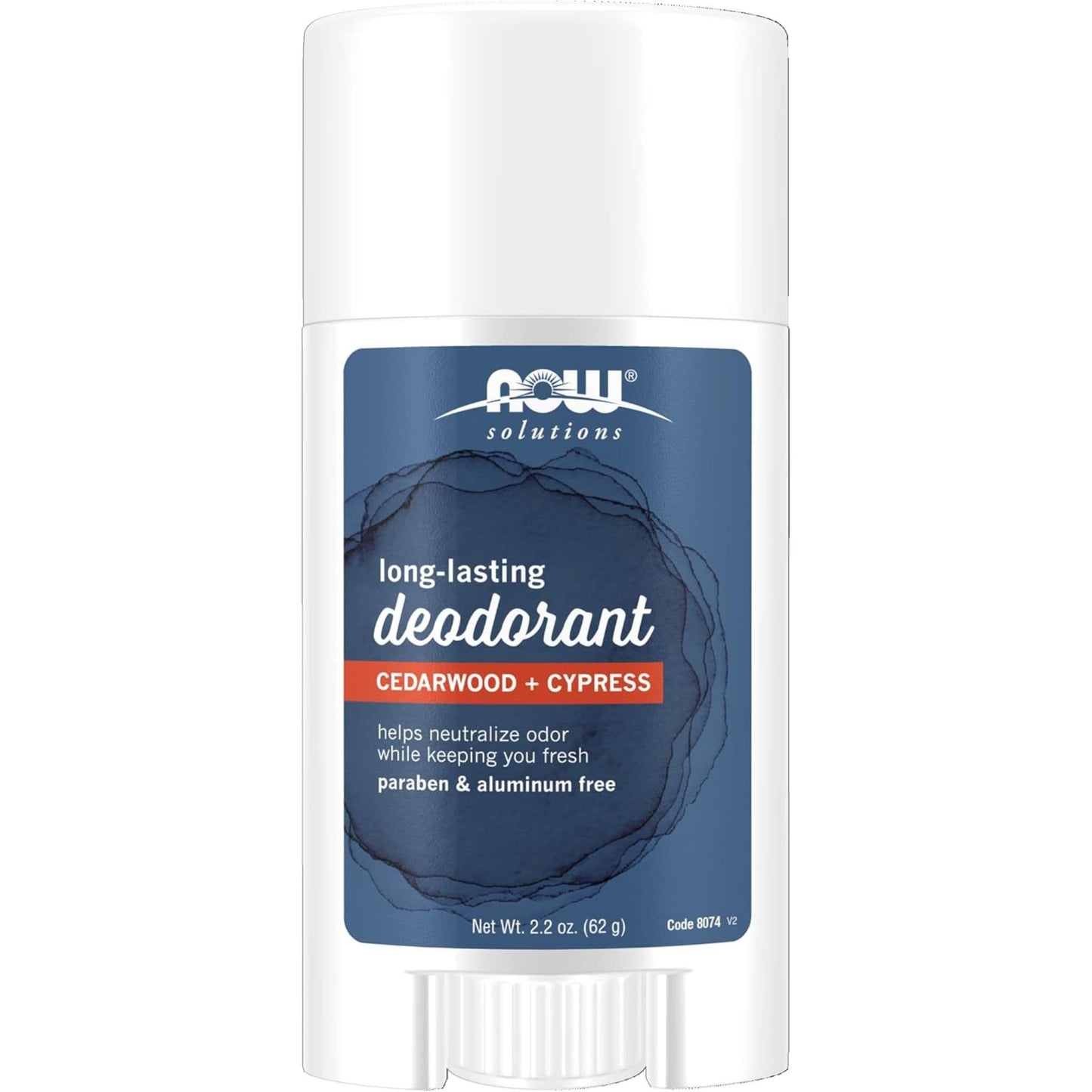 62g | NOW Slutions Deodorant Cedarwood + Cypress
