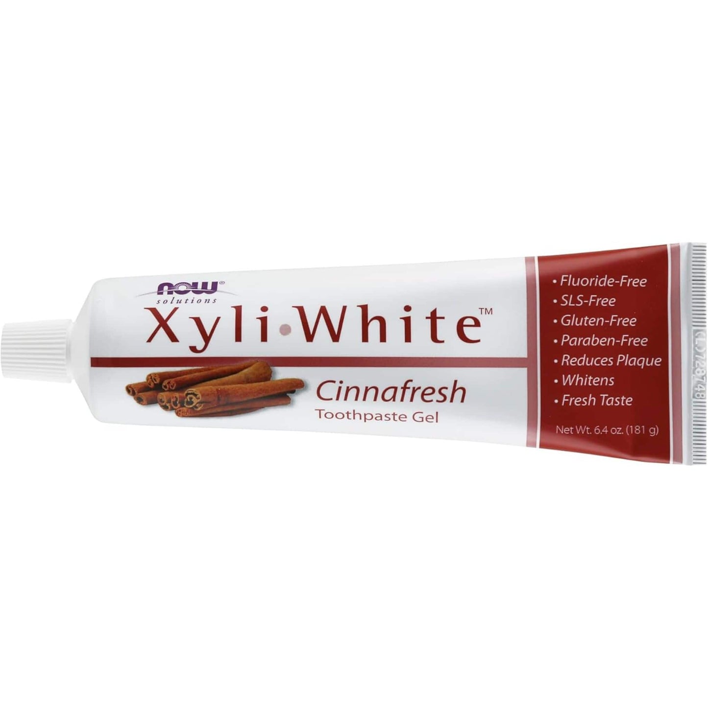 CinnaFresh, 181g | NOW Xyli White Toothpaste Gel