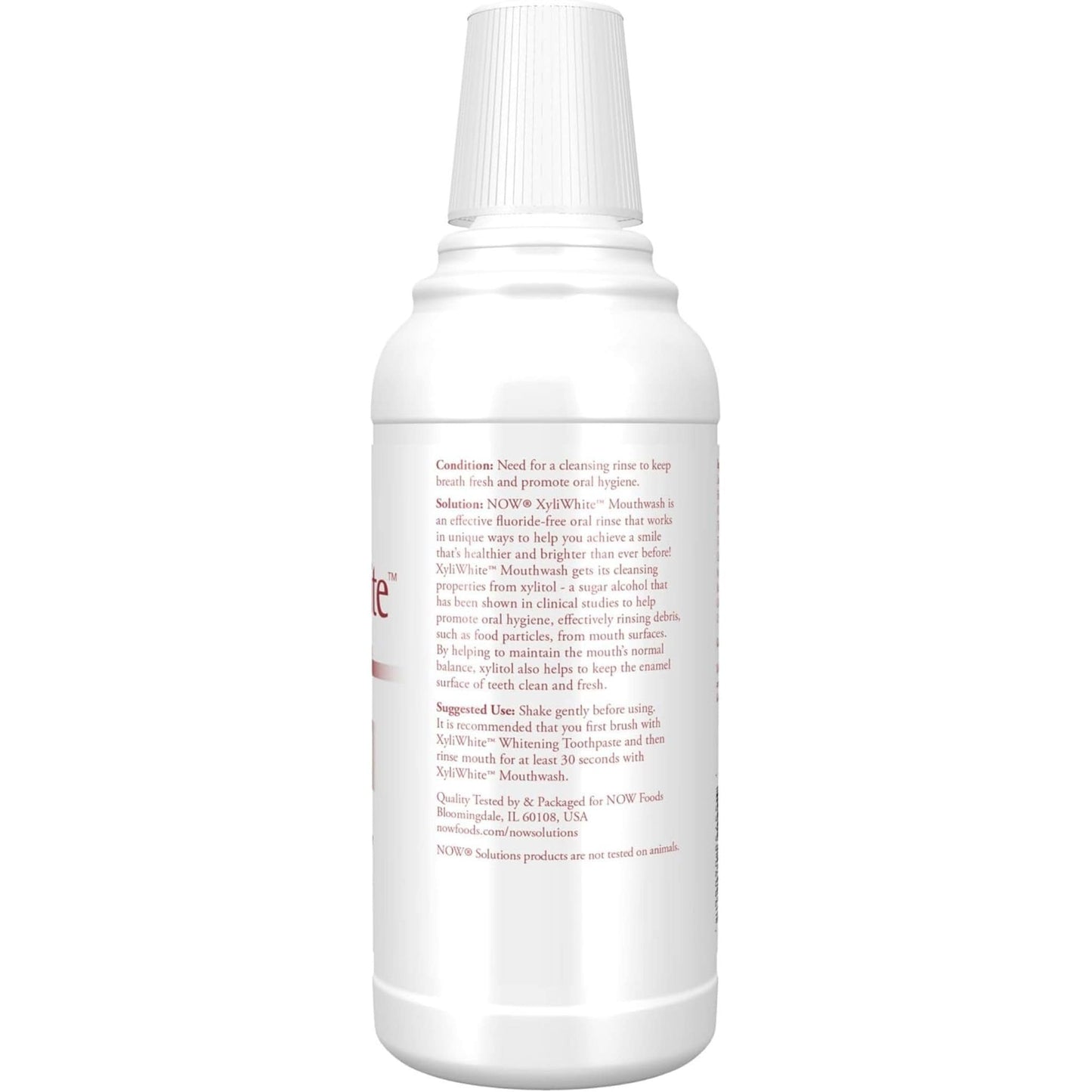 NOW Xyliwhite Mouthwash, 473ml