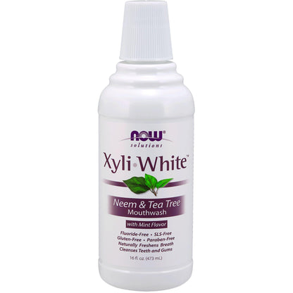 NOW Xyliwhite Mouthwash, 473ml