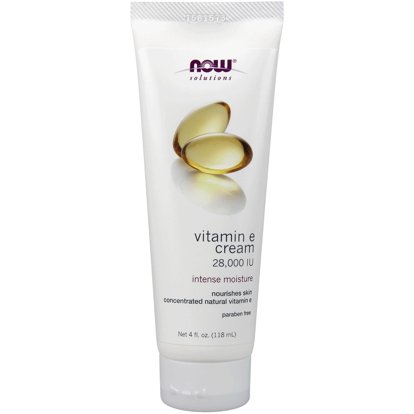118mL | NOW Solutions Vitamin E Cream 28,000 IU