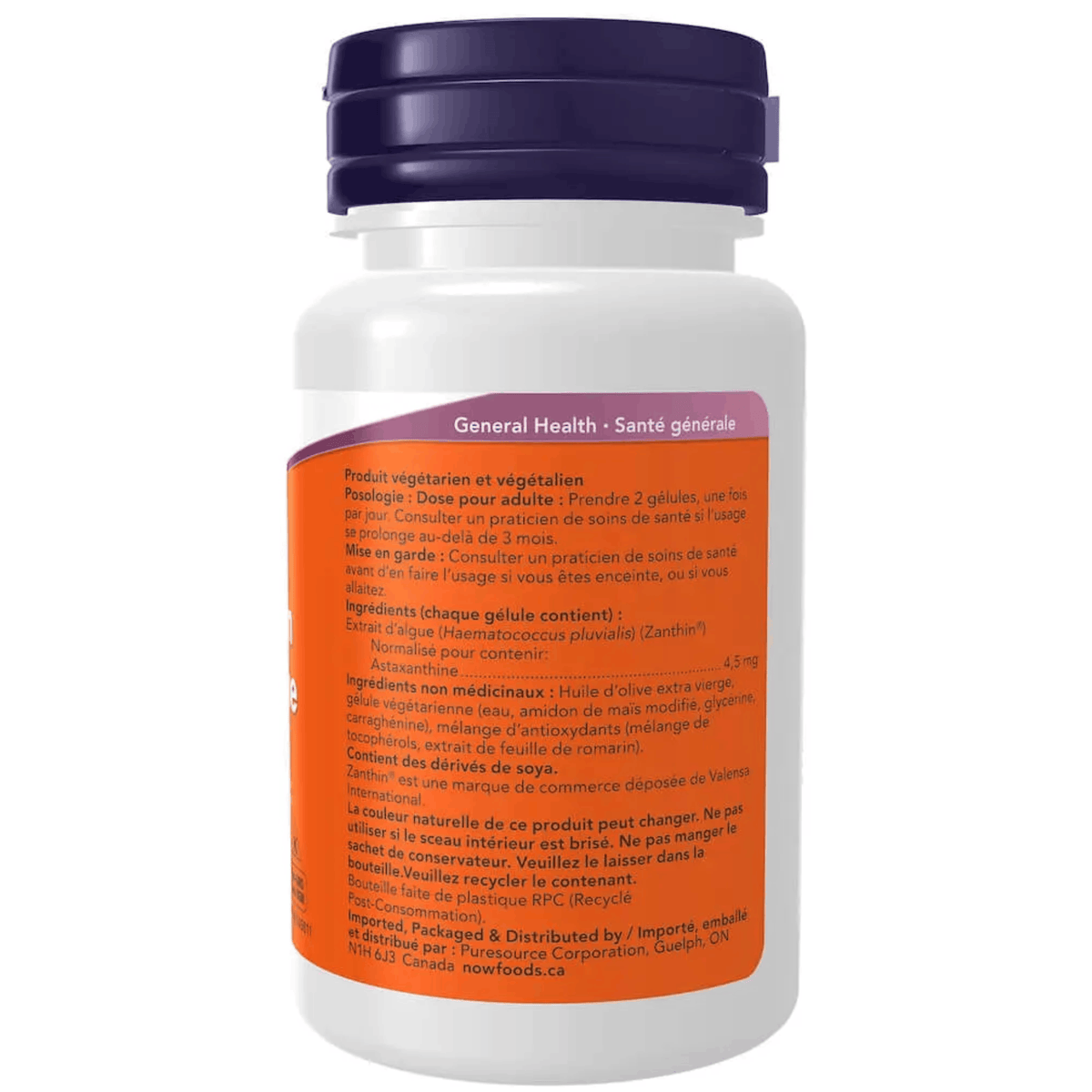 60 Softgels | NOW Astaxanthin Softgels