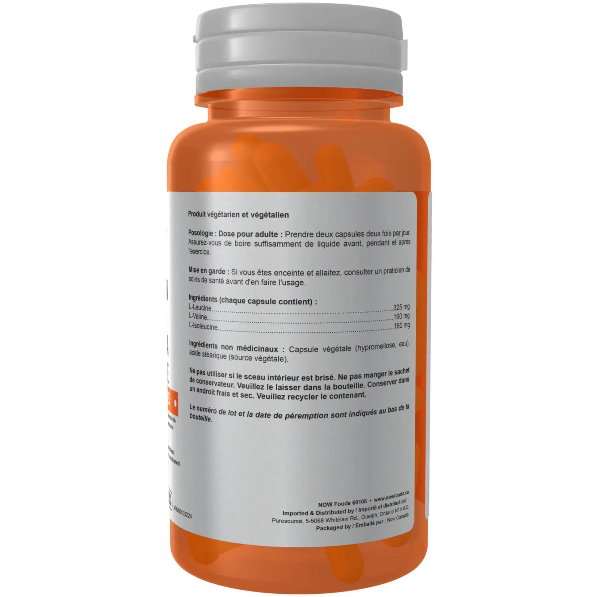 60 Vegetable Capsules | NOW Sports Branched Chain Amino Acids