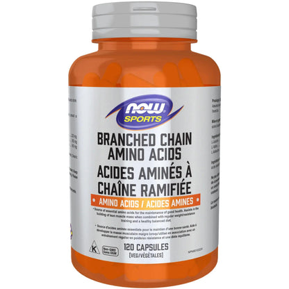 120 Vegetable Capsules | NOW Sports Branched Chain Amino Acids