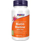 60 Vegetable Capsules | NOW Biotin 5000 mcg Extra Strength