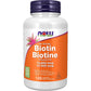 120 Vegetable Capsules | NOW Biotin 10,000 mcg,  Max Strength