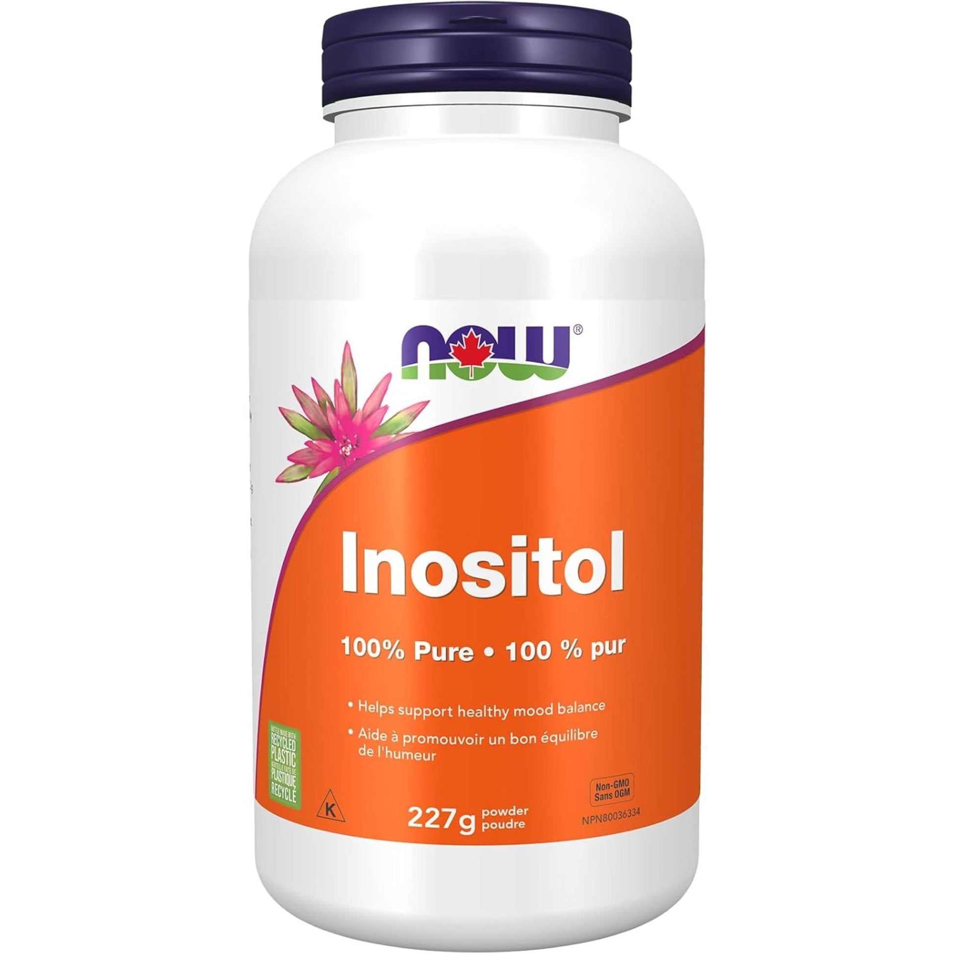 227g | NOW 100% Pure Inositol Powder