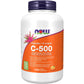 Natural Orange Juice Flavour, 100 Chewable Tablets | NOW Chewable C-500
