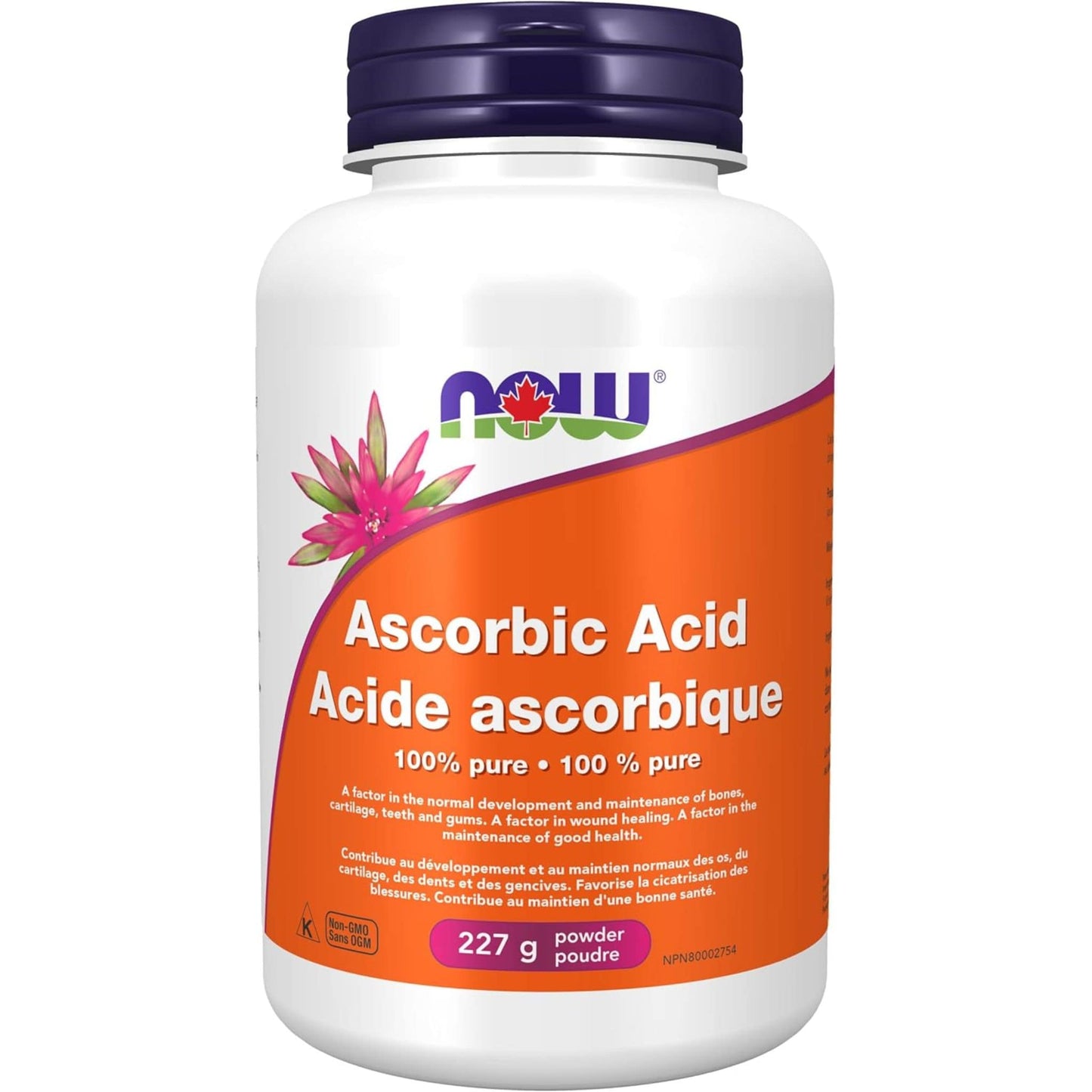 227g | NOW 100% Pure Ascorbic Acid Powder
