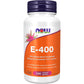 100 Softgels | Now E-400 with 100% Nautral Mixed Tocopherols