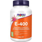 100 Softgels | NOW E-400 Natural d-alpha With Mixed Tocopherols and Selenium