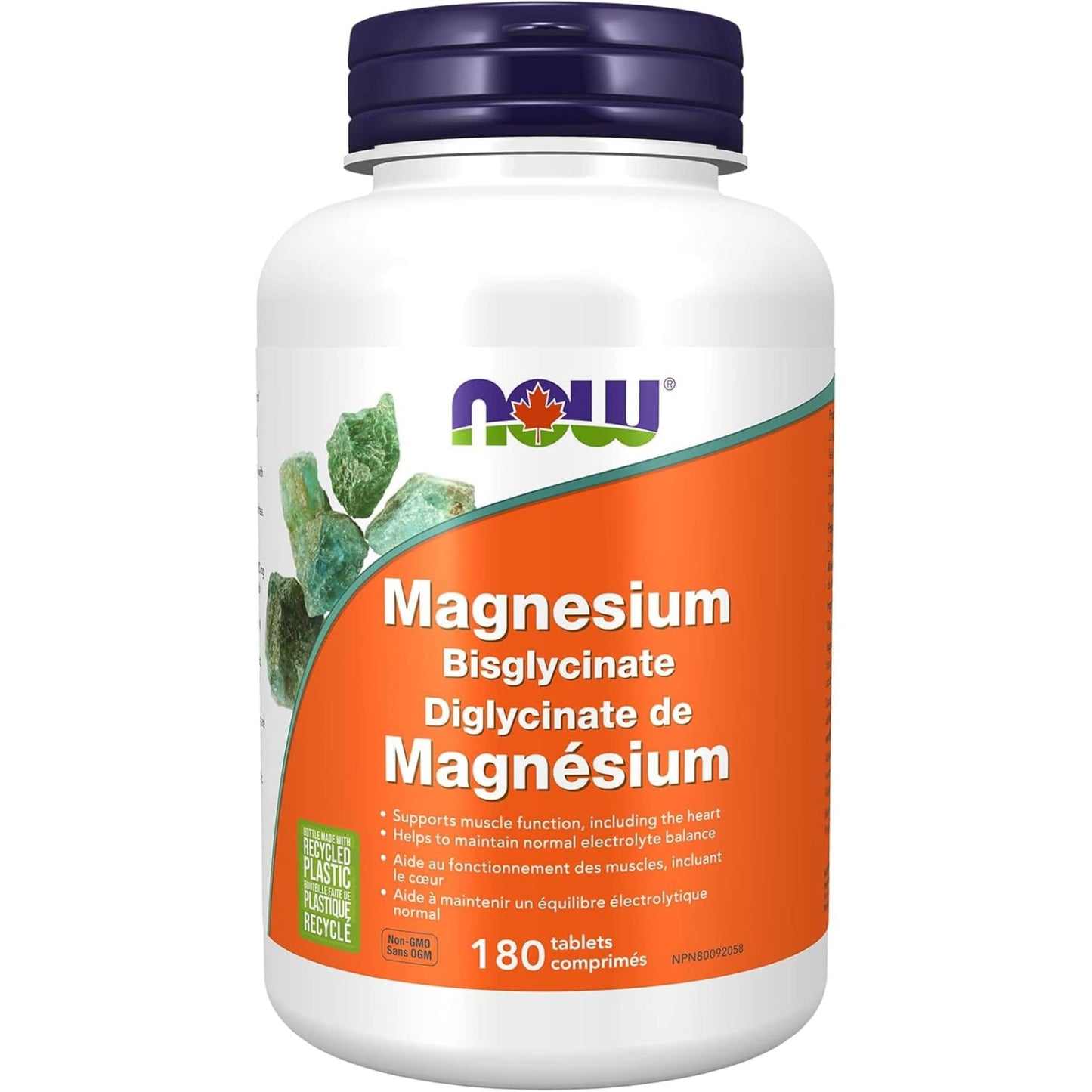 180 Tablets | Now Magnesium Bisglycinate