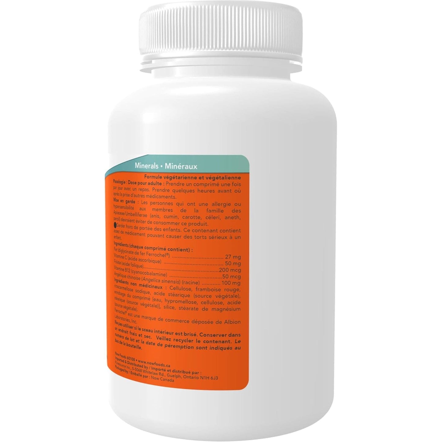 100 Tablets | NOW Iron Complex