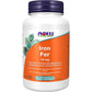 120 Vegetable Capsules | NOW Iron Fer 18 mg, Ferrochel Chelated Iron Bisglycinate