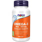 90 Softgels | NOW OMEGA-3 Mini 500 mg