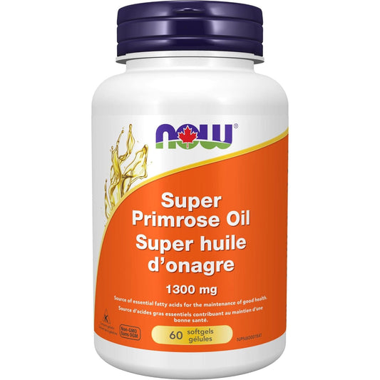 60 Softgels | NOW Super Primrose Oil 1300 mg