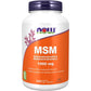 240 Vegetable Capsules | NOW MSM Methylsulfonylmethane 1000 mg