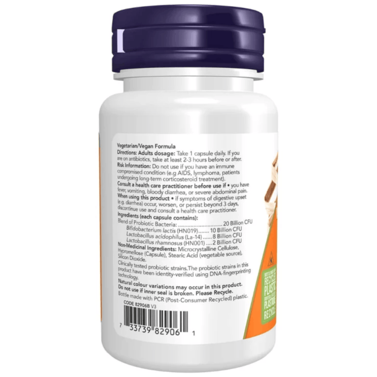 50 Vegetable Capsules | NOW Women's Probiotic 20 Billion Capsules