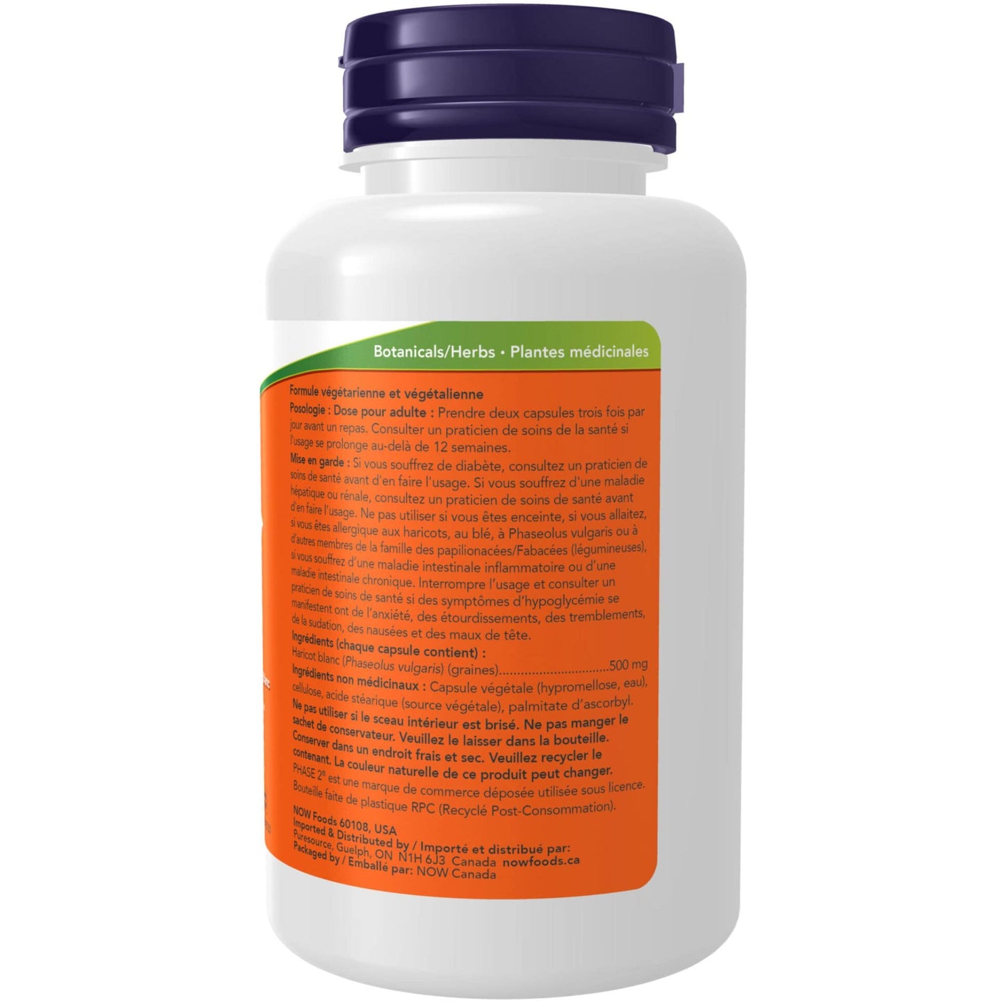 120 Vegetable Capsules | NOW Phase 2 Starch Neutralizer 500 mg