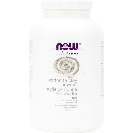 454g | NOW Solutions Bentonite Clay Powder
