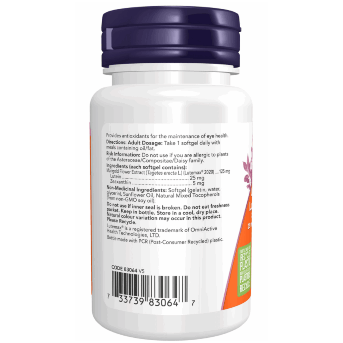 60 Softgels | NOW Lutein & Zeaxanthin Softgels