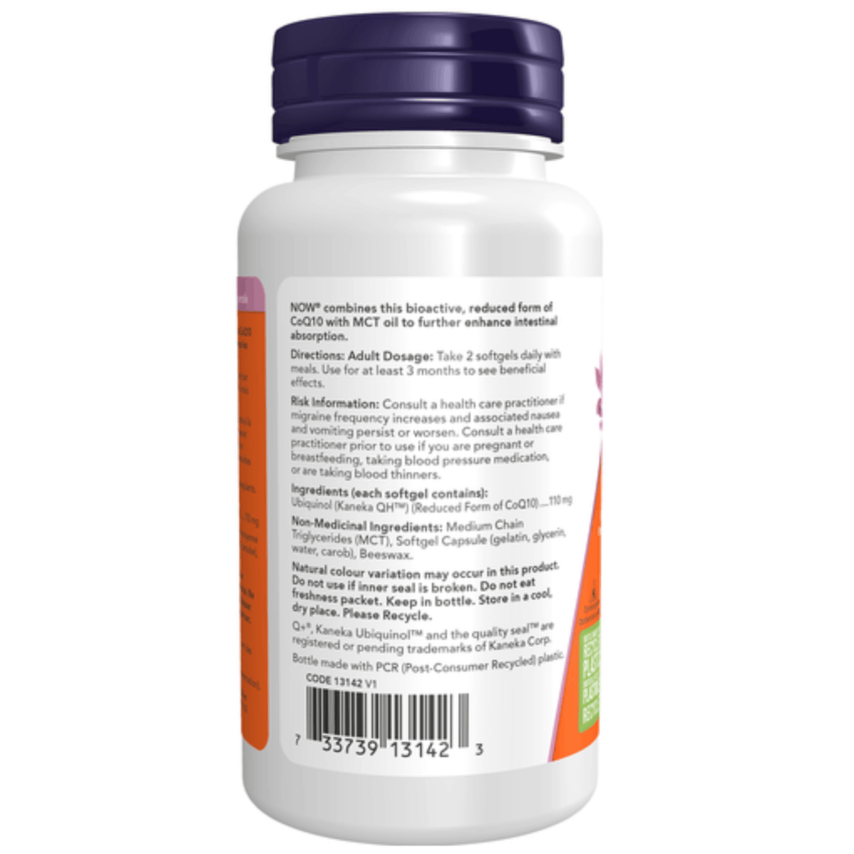 60 Softgels | NOW Ubiquinol COQ10