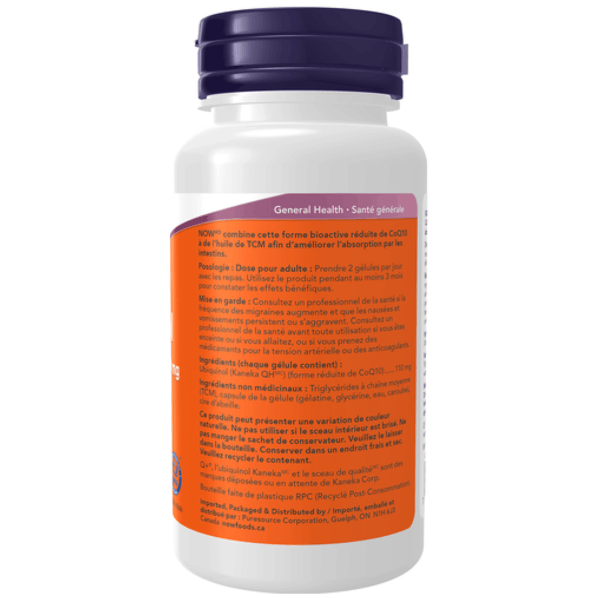 60 Softgels | NOW Ubiquinol COQ10