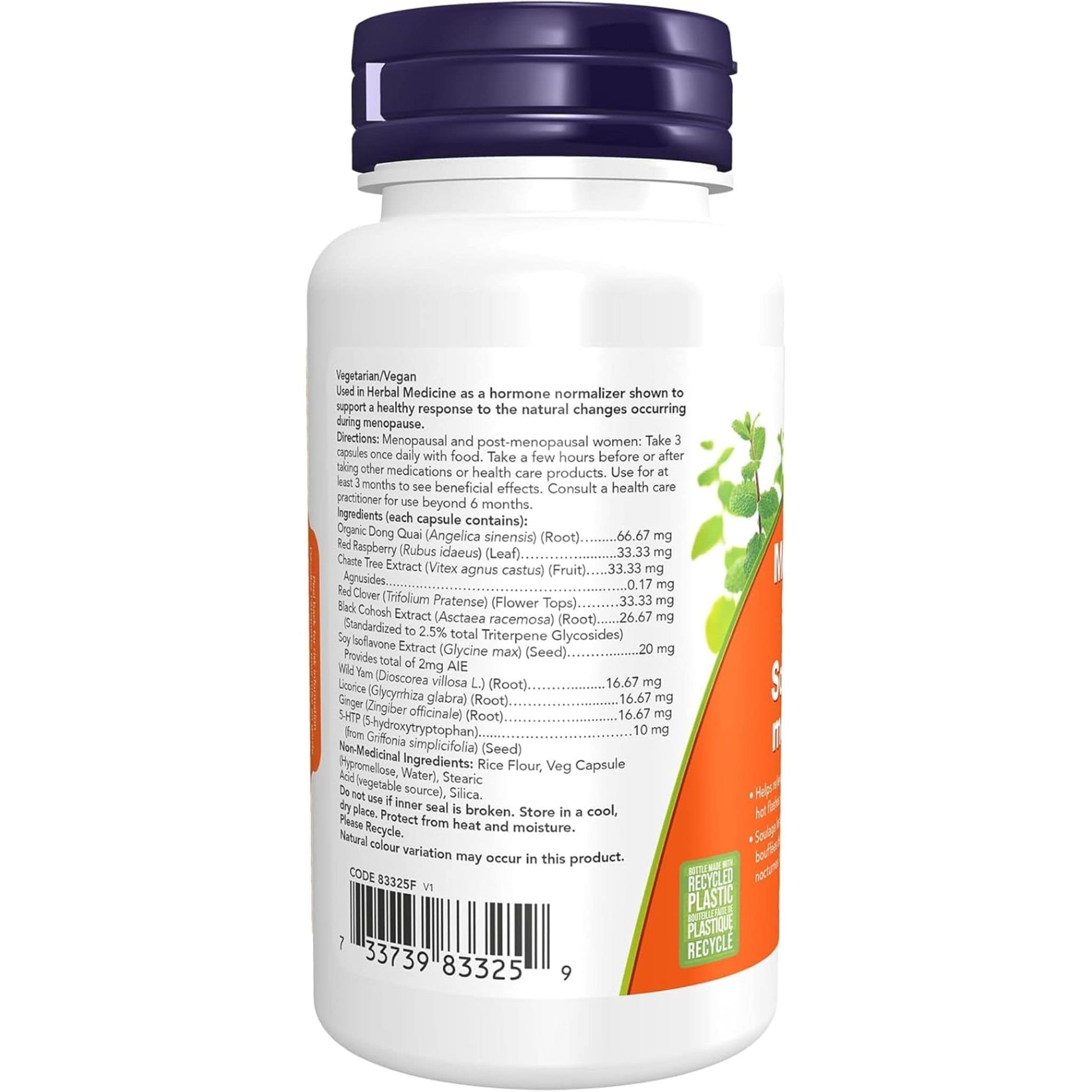 90 Vegetable Capsules | NOW Menopause Support