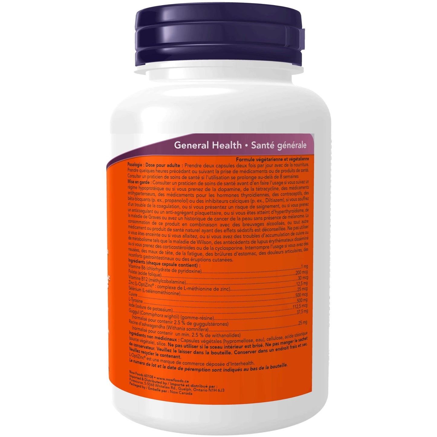 90 Vegetable Capsules | NOW Thyroid Energy
