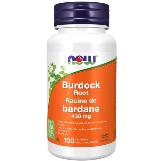 100 Vegetable Capsules | NOW Burdock Root 430 mg