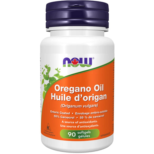 90 Softgels | NOW Oregano Oil Enteric Coated