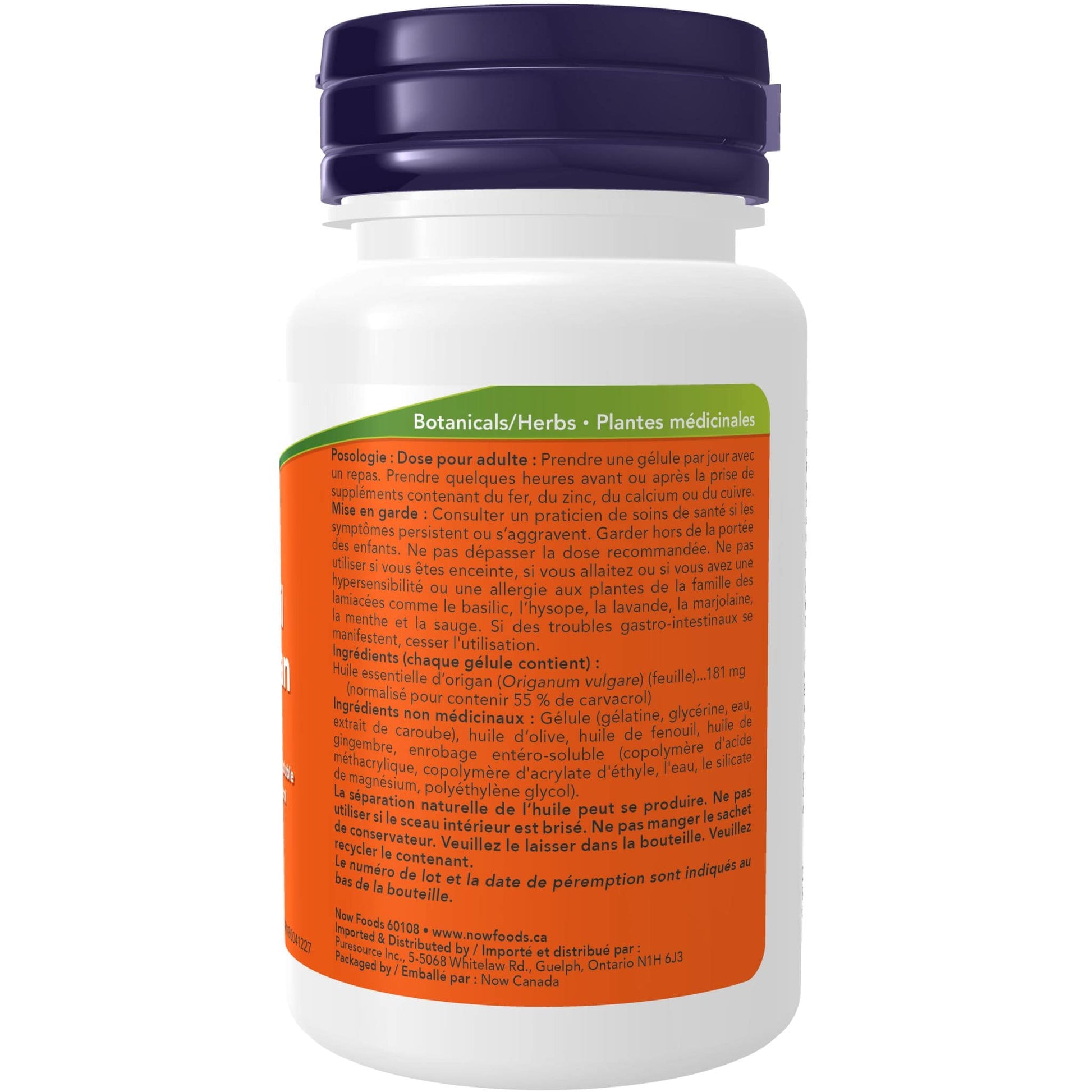 90 Softgels | NOW Oregano Oil Enteric Coated