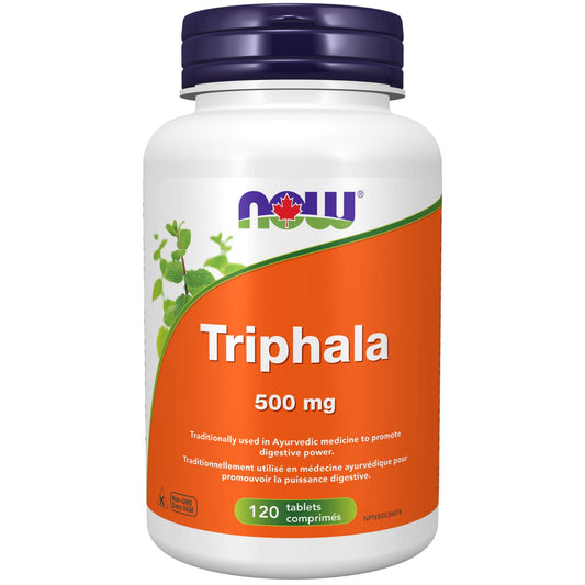 120 Tablets | NOW Triphala 500mg