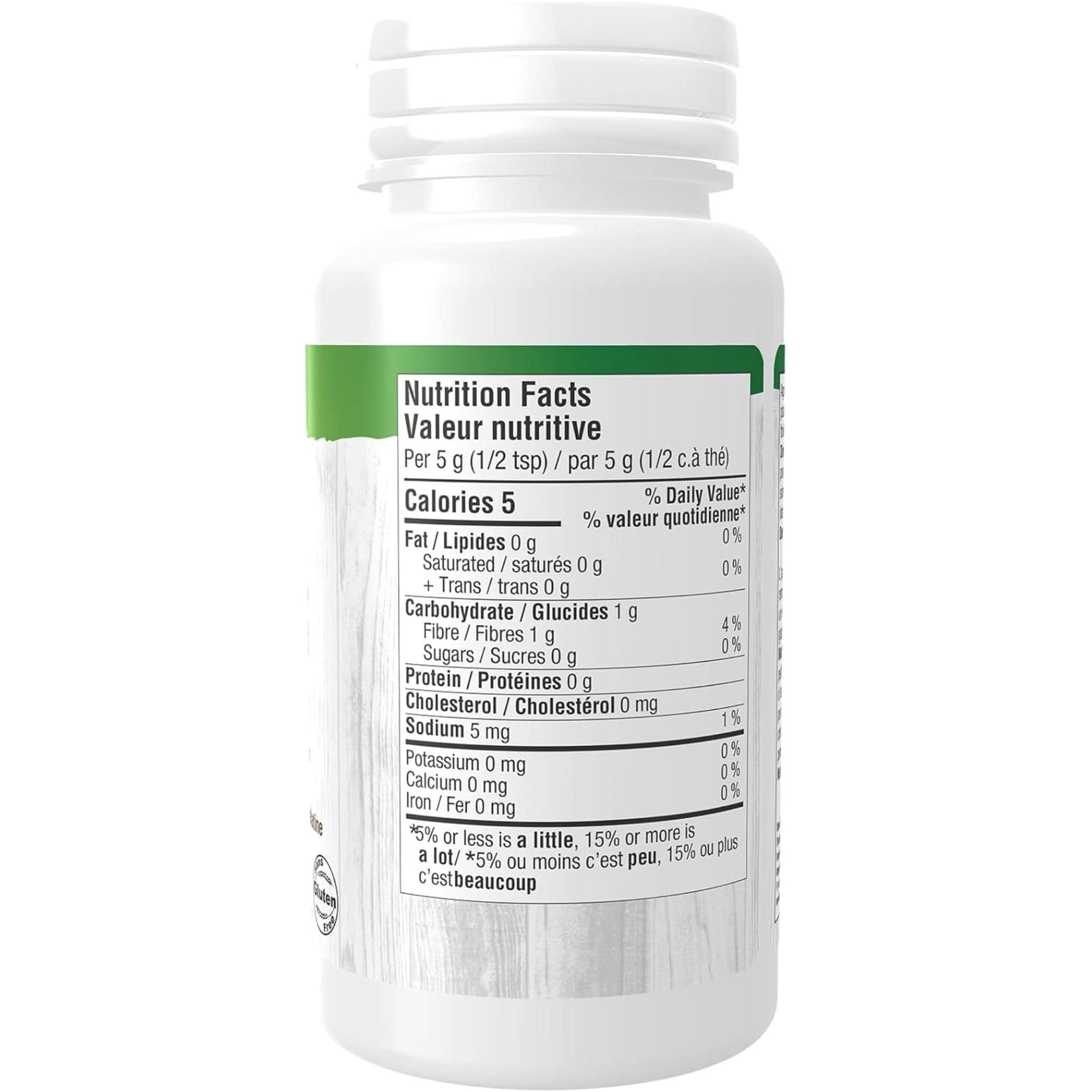 Unflavoured, 57g | NOW Real Foods AGAR 100% Pure Powder