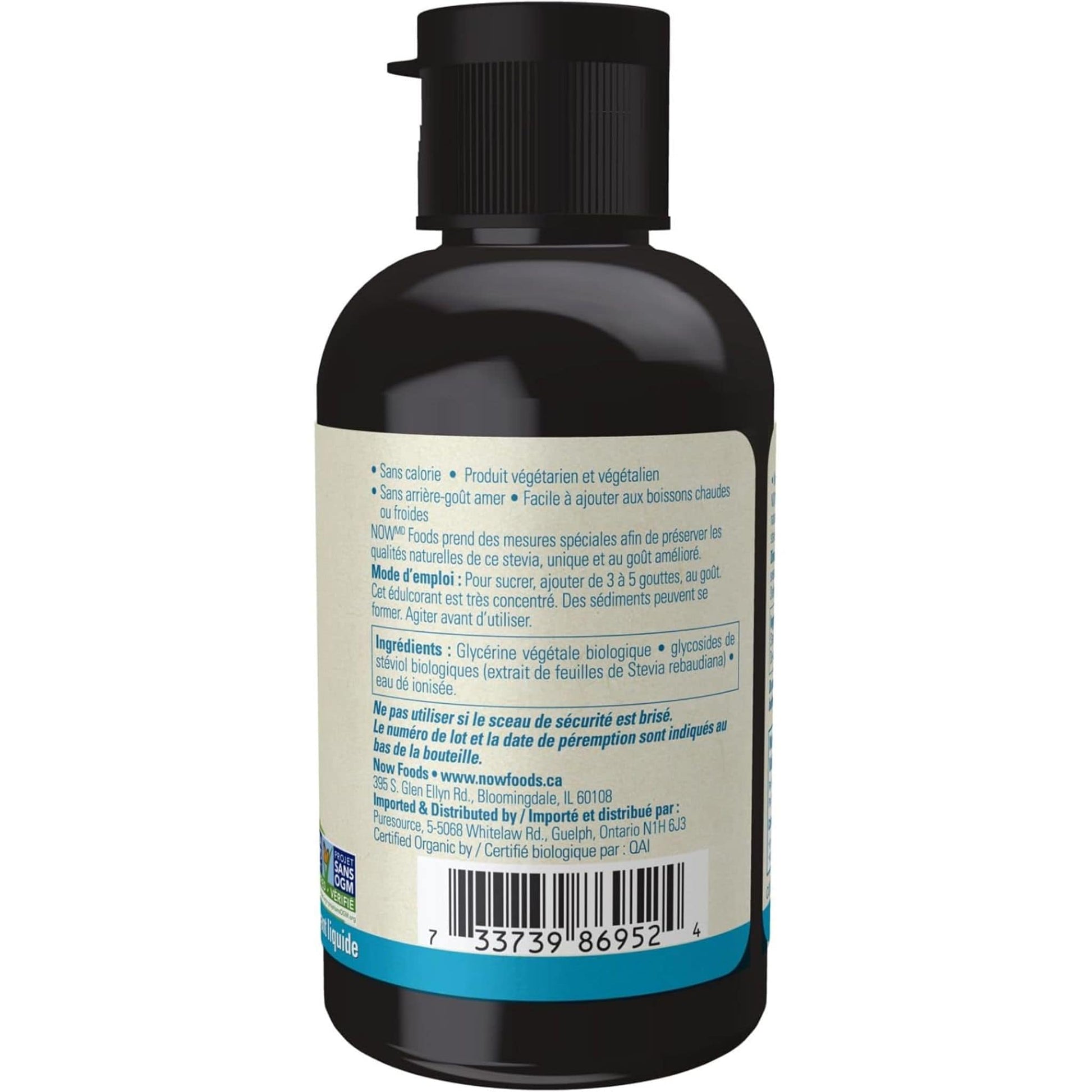 Natural Flavour, 60mL | NOW Better Stevia Alcohol-Free, Zero Calories, Liquid Sweetener