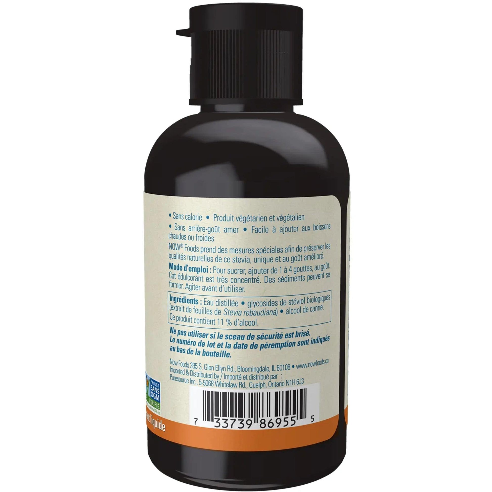 Unflavoured, 60mL | NOW Better Stevia Original Zero Calories Liquid Sweetener