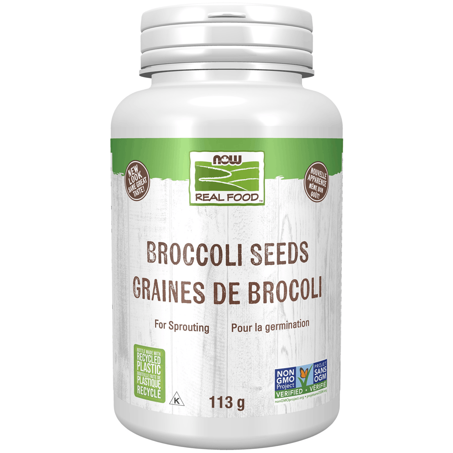 113g | NOW Broccoli Seeds for Sprouting