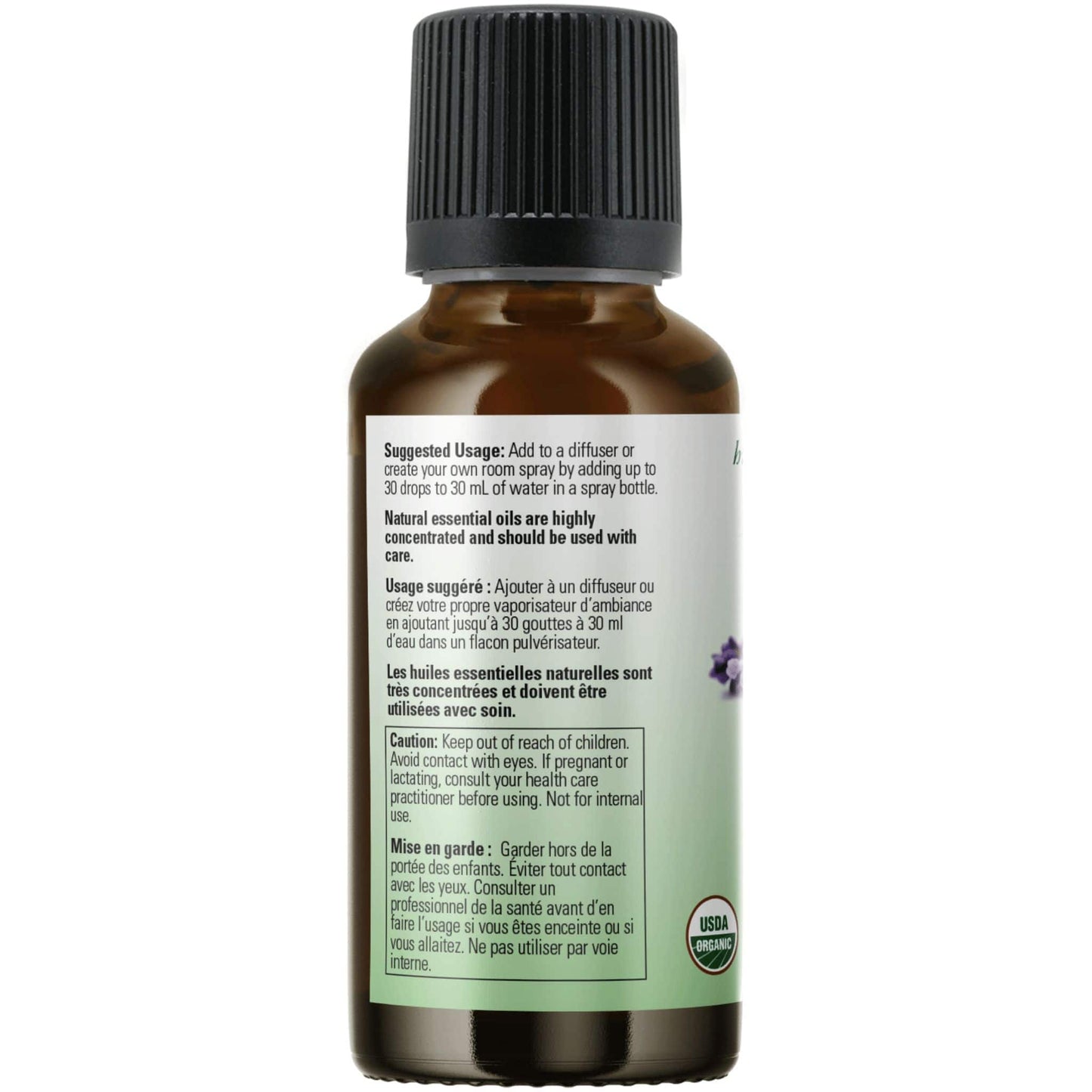 30mL | NOW 100% Pure & Organic Lavender Essential Oil